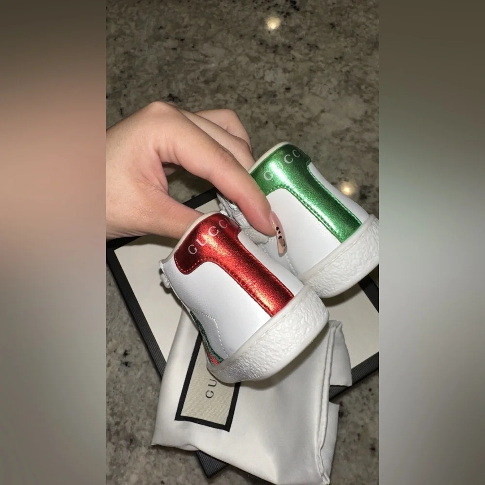 Gucci Leather Upper Rubber Sole - Picture 4 of 7